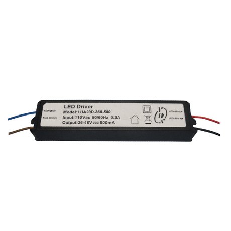 LU(E)A20D Series 10~20W 3KVac Isolation PFC Dimmable LED Driver